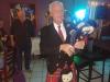 Piper treated the Bourbon St. crowd to a few tunes on his bagpipes prior to St. Patrick’s Day.